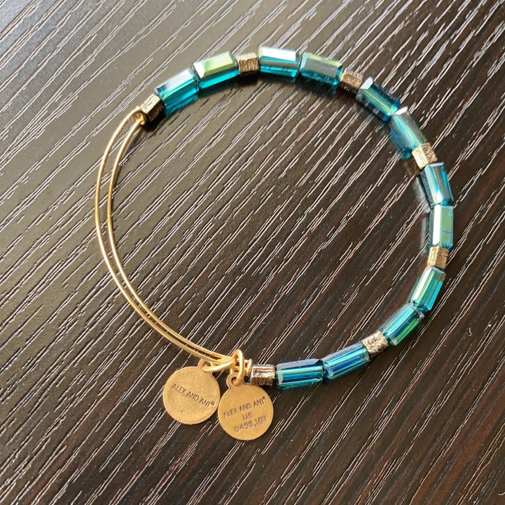 Alex and Ani gold bracelet